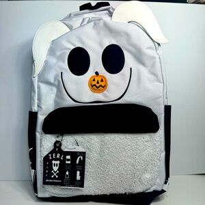 NWT. Disney The Nightmare Before Christmas Zero Figural Fuzzy Backpack